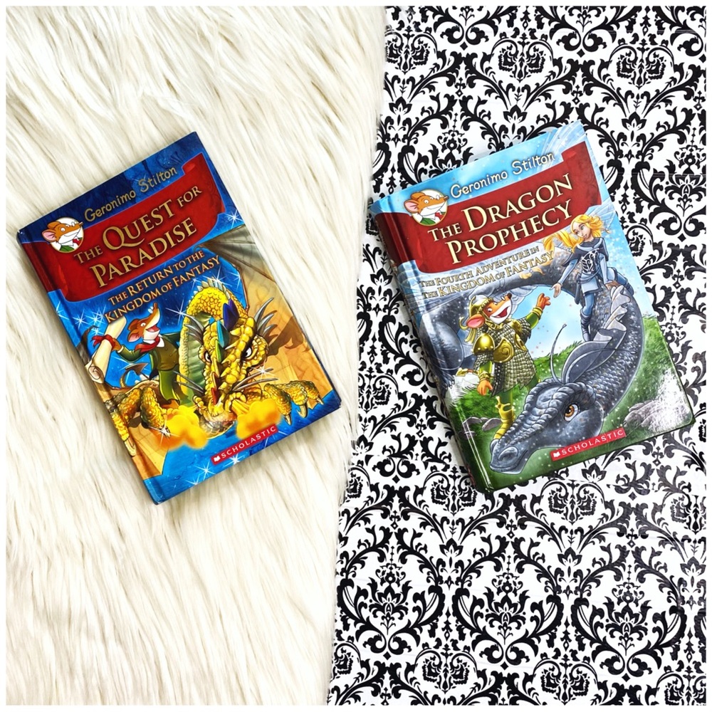 Scholastic : ‘The Geronimo Stilton’ hardcover children’s adventure book set